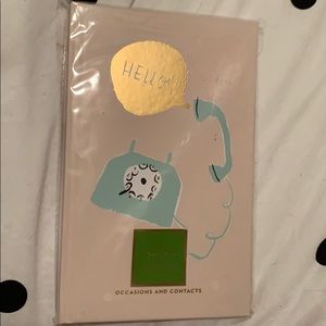 NIP Kate Spade Hello! Address Book